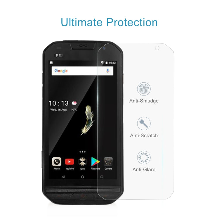 50 PCS 0.26mm 9H 2.5D Tempered Glass Film For Doogee S30 by buy2fix