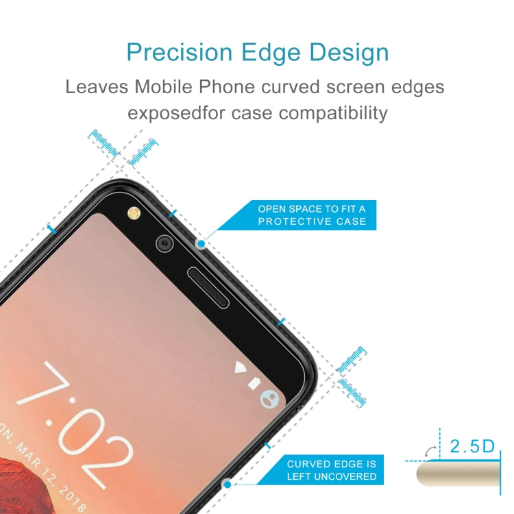 50 PCS 0.26mm 9H 2.5D Tempered Glass Film For Doogee X53 - For Doogee by buy2fix | Online Shopping UK | buy2fix