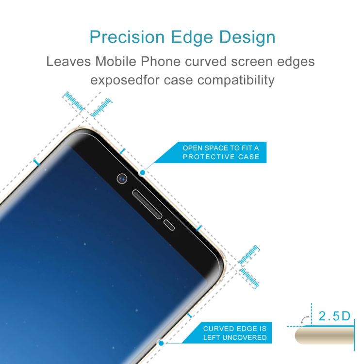 50 PCS 0.26mm 9H 2.5D Tempered Glass Film For Doogee X60L - For Doogee by buy2fix | Online Shopping UK | buy2fix