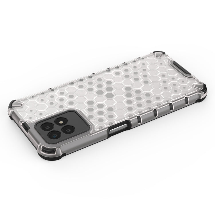 For OPPO Realme 8i Shockproof Honeycomb PC + TPU Phone Case(Black) - Realme Cases by buy2fix | Online Shopping UK | buy2fix