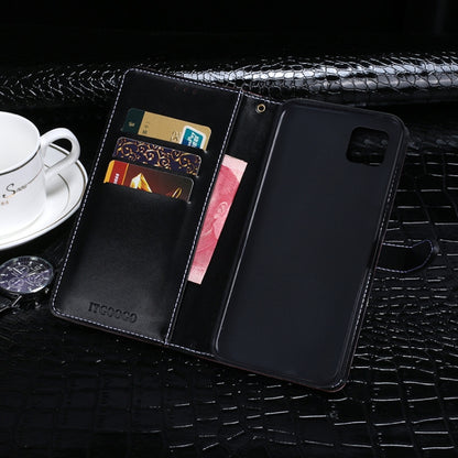 For Motorola Moto G50 5G idewei Crocodile Texture Horizontal Flip Leather Case with Holder & Card Slots & Wallet(Dark Blue) - Motorola Cases by idewei | Online Shopping UK | buy2fix