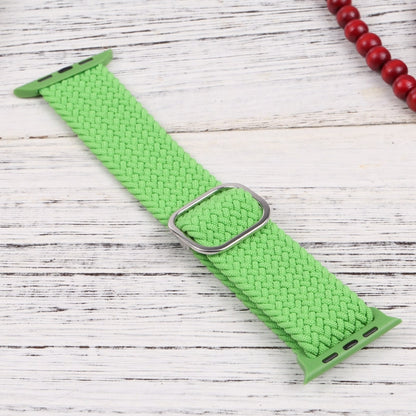 Nylon Braid Strap Watch Band For Apple Watch Ultra 49mm&Watch Ultra 2 49mm / Series 9&8&7 45mm / SE 3&SE 2&6&SE&5&4 44mm / 3&2&1 42mm(33) by buy2fix
