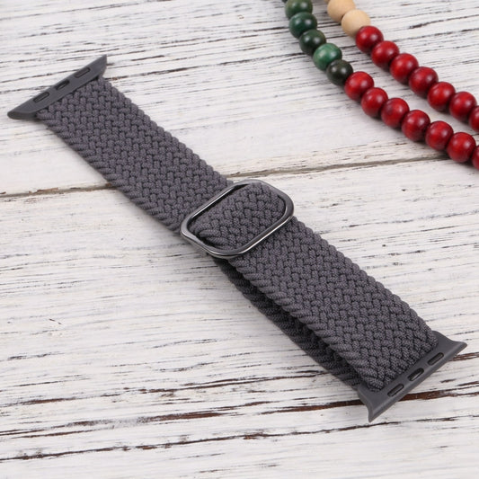 Nylon Braid Strap Watch Band For Apple Watch Ultra 49mm&Watch Ultra 2 49mm / Series 9&8&7 45mm / SE 3&SE 2&6&SE&5&4 44mm / 3&2&1 42mm(43) by buy2fix