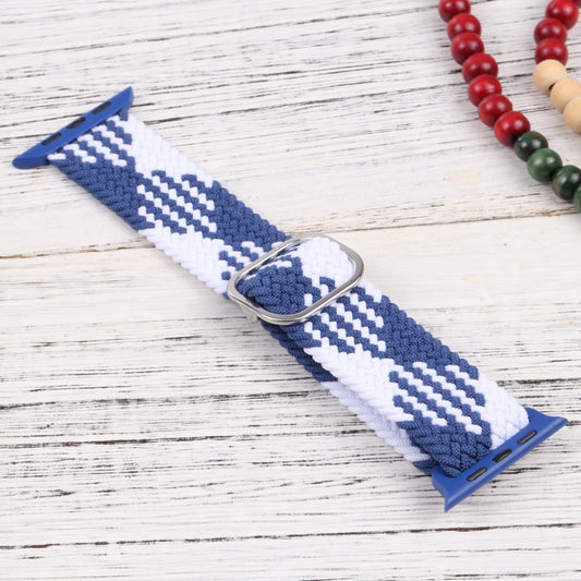 Nylon Braid Strap Watch Band For Apple Watch Ultra 49mm&Watch Ultra 2 49mm / Series 9&8&7 45mm / SE 3&SE 2&6&SE&5&4 44mm / 3&2&1 42mm(46) by buy2fix