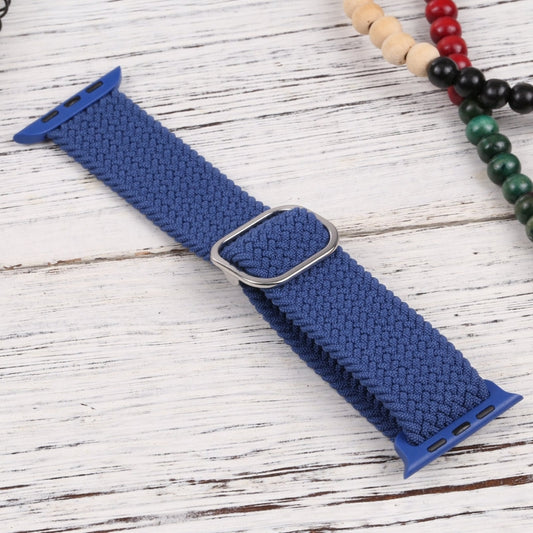 Nylon Braid Strap Watch Band For Apple Watch Ultra 49mm&Watch Ultra 2 49mm / Series 9&8&7 45mm / SE 3&SE 2&6&SE&5&4 44mm / 3&2&1 42mm(14) by buy2fix