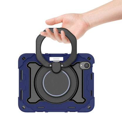 For iPad mini 2024 / mini 6 Armor Contrast Color Silicone + PC Tablet Case(Navy Blue) - iPad mini 6 Cases by buy2fix | Online Shopping UK | buy2fix