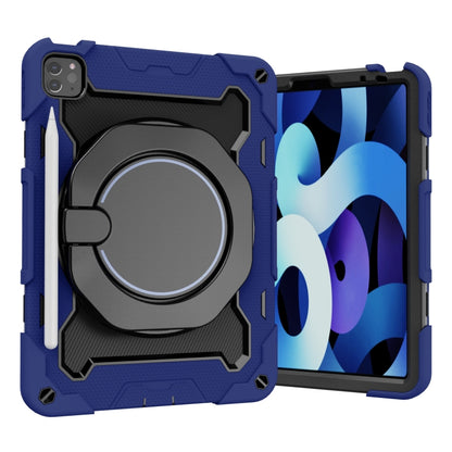 Armor Contrast Color Silicone + PC Tablet Case For iPad Pro 11 2022 / 2021 / 2020 / 2018 / Air 2020 10.9 (Navy Blue) by buy2fix