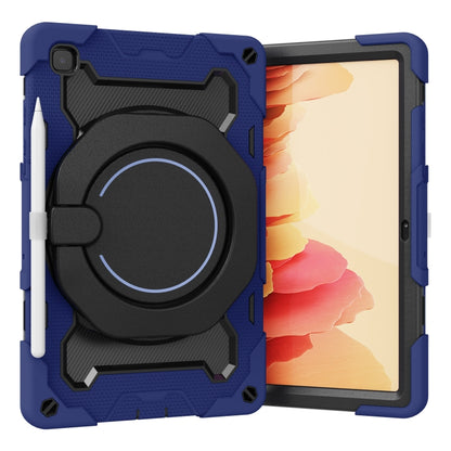 For Samsung Galaxy Tab A7 10.4 T505 Armor Contrast Color Silicone + PC Tablet Case(Blue) - Other Galaxy Tab PC by buy2fix | Online Shopping UK | buy2fix