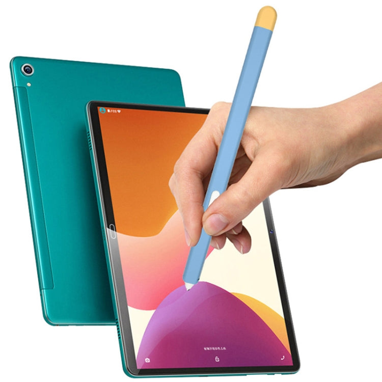 Contrast Color Stylus Pen Protective Case for Samsung Galaxy Tab S Pen(Blue Yellow) - Pencil Accessories by buy2fix | Online Shopping UK | buy2fix