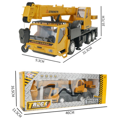 MoFun 3822 2.4G 10-channel Remote Control Simulation Engineering Vehicle, Style:Crane - RC Cars by MoFun | Online Shopping UK | buy2fix