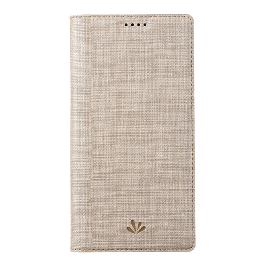 For iPhone 13 Pro ViLi DMX Series Shockproof Magsafe Magnetic Horizontal Flip Leather Phone Case (Gold) by ViLi