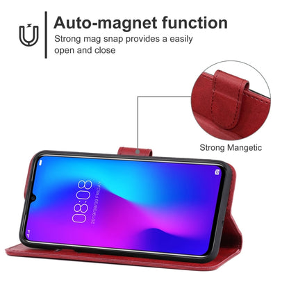 Leather Phone Case For Doogee N20 Pro(Red) - More Brand by buy2fix | Online Shopping UK | buy2fix