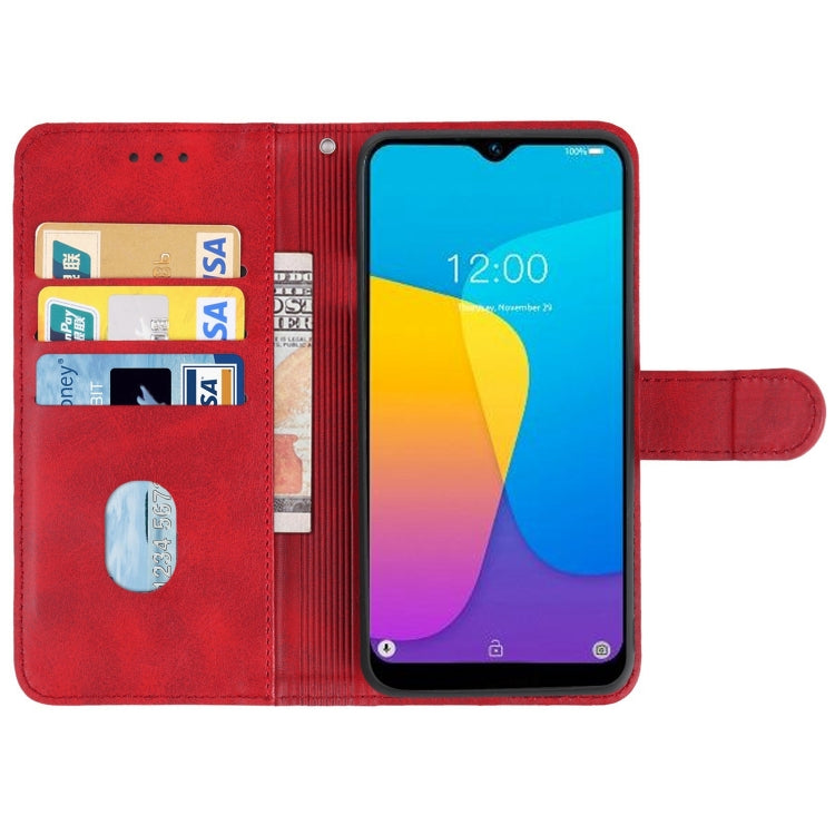 Leather Phone Case For Doogee Y8C / X90(Red) - More Brand by buy2fix | Online Shopping UK | buy2fix