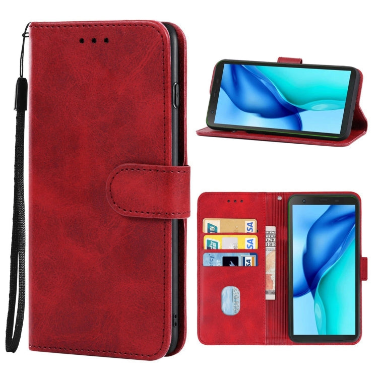 Leather Phone Case For Blackview BV6300 Pro / BV6300(Red) - More Brand by buy2fix | Online Shopping UK | buy2fix