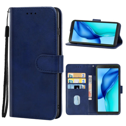 Leather Phone Case For Blackview BV6300 Pro / BV6300(Blue) - More Brand by buy2fix | Online Shopping UK | buy2fix