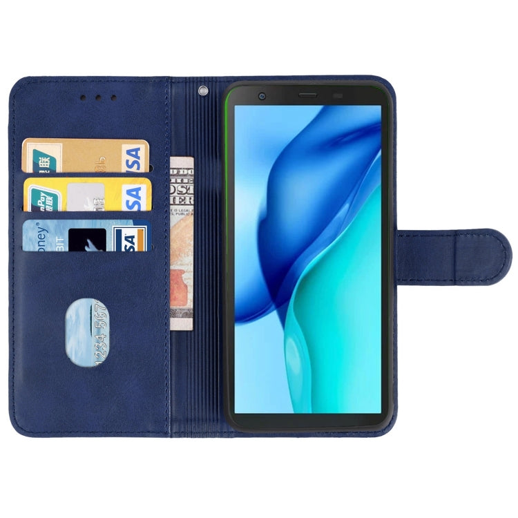 Leather Phone Case For Blackview BV6300 Pro / BV6300(Blue) - More Brand by buy2fix | Online Shopping UK | buy2fix