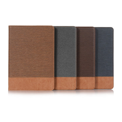 For iPad 10.2 / 10.5 Cross Texture Horizontal Flip PU Leather Case with Holder & Card Slots & Wallet(Brown) - iPad 10.2 Cases by buy2fix | Online Shopping UK | buy2fix