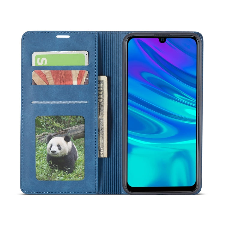 For Huawei P Smart+ (2019) Forwenw Dream Series Oil Edge Strong Magnetism Horizontal Flip Leather Case with Holder & Card Slots & Wallet & Photo Frame(Blue) - Huawei Cases by Forwenw | Online Shopping UK | buy2fix