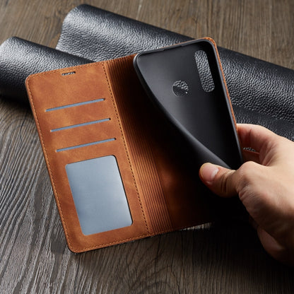 For Huawei P Smart+ (2019) Forwenw Dream Series Oil Edge Strong Magnetism Horizontal Flip Leather Case with Holder & Card Slots & Wallet & Photo Frame(Blue) - Huawei Cases by Forwenw | Online Shopping UK | buy2fix