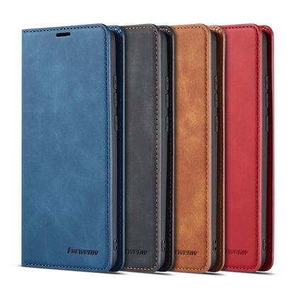 For Huawei P Smart+ (2019) Forwenw Dream Series Oil Edge Strong Magnetism Horizontal Flip Leather Case with Holder & Card Slots & Wallet & Photo Frame(Blue) - Huawei Cases by Forwenw | Online Shopping UK | buy2fix