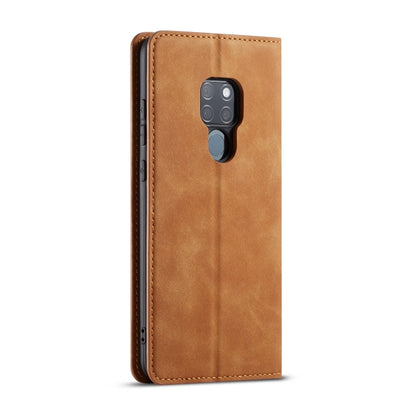 For Huawei Mate 20 Forwenw Dream Series Oil Edge Strong Magnetism Horizontal Flip Leather Case with Holder & Card Slots & Wallet & Photo Frame(Brown) - Huawei Cases by Forwenw | Online Shopping UK | buy2fix