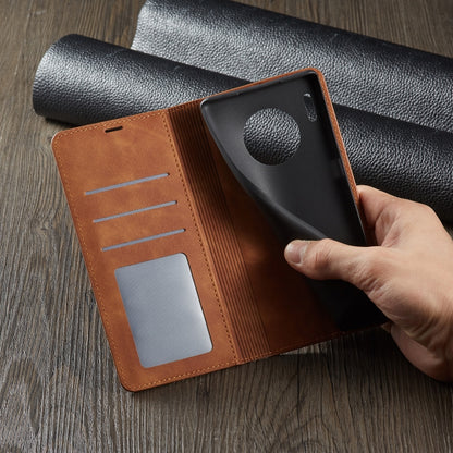 For Huawei Mate 30 Pro Forwenw Dream Series Oil Edge Strong Magnetism Horizontal Flip Leather Case with Holder & Card Slots & Wallet & Photo Frame(Brown) - Huawei Cases by Forwenw | Online Shopping UK | buy2fix