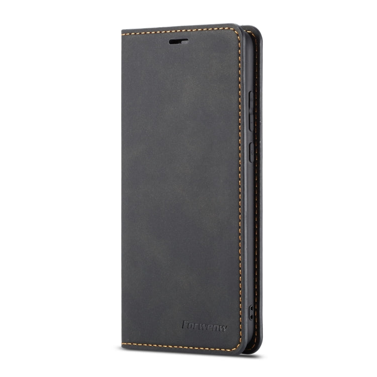 For Huawei P20 Pro Forwenw Dream Series Oil Edge Strong Magnetism Horizontal Flip Leather Case with Holder & Card Slots & Wallet & Photo Frame(Black) - Huawei Cases by Forwenw | Online Shopping UK | buy2fix