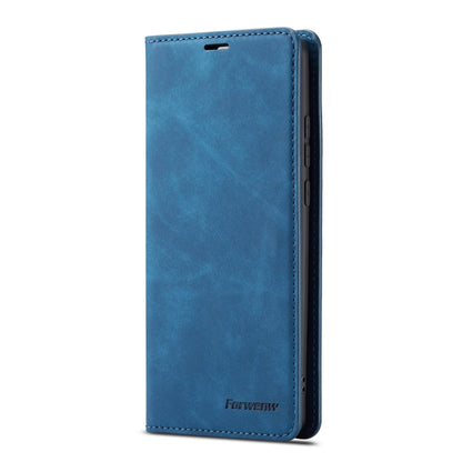 For Huawei P30 Pro Forwenw Dream Series Oil Edge Strong Magnetism Horizontal Flip Leather Case with Holder & Card Slots & Wallet & Photo Frame(Blue) - Huawei Cases by Forwenw | Online Shopping UK | buy2fix
