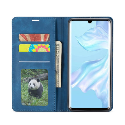 For Huawei P30 Pro Forwenw Dream Series Oil Edge Strong Magnetism Horizontal Flip Leather Case with Holder & Card Slots & Wallet & Photo Frame(Blue) - Huawei Cases by Forwenw | Online Shopping UK | buy2fix