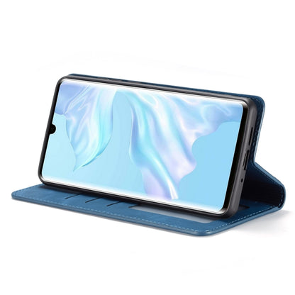 For Huawei P30 Pro Forwenw Dream Series Oil Edge Strong Magnetism Horizontal Flip Leather Case with Holder & Card Slots & Wallet & Photo Frame(Blue) - Huawei Cases by Forwenw | Online Shopping UK | buy2fix