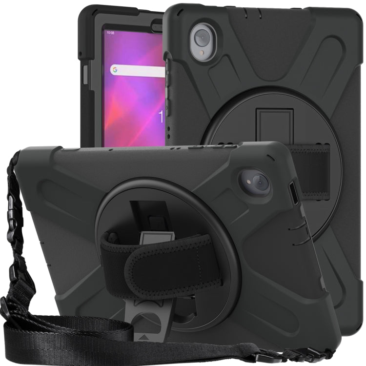 For Lenovo Tab K10 / M10 Plus Silicone + PC Protective Tablet Case(Black) - Lenovo by buy2fix | Online Shopping UK | buy2fix