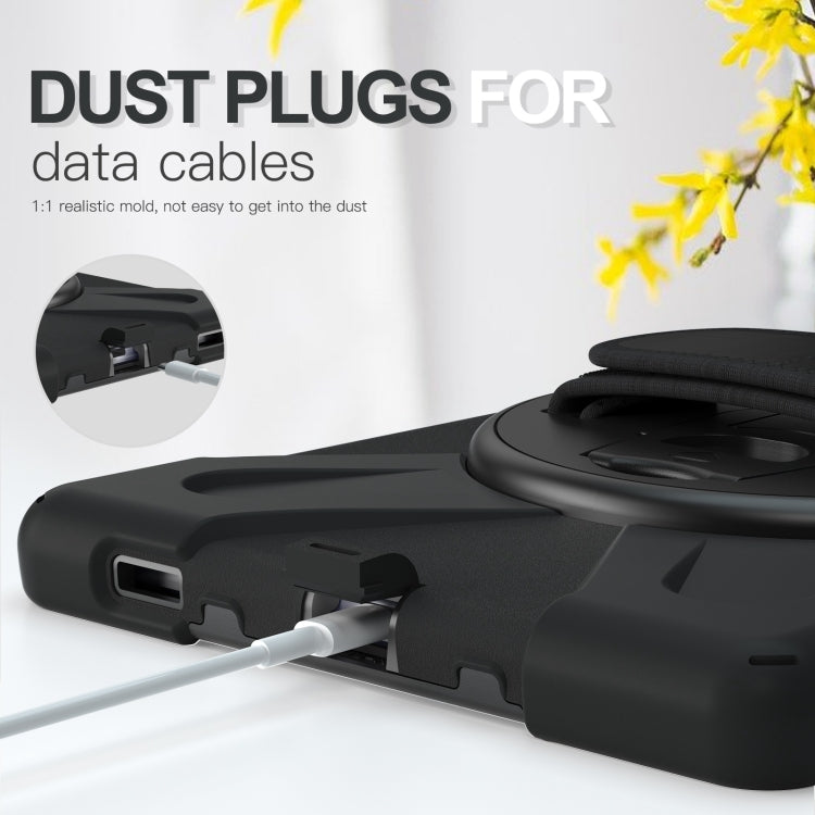 For Lenovo Tab K10 / M10 Plus Silicone + PC Protective Tablet Case(Black) - Lenovo by buy2fix | Online Shopping UK | buy2fix