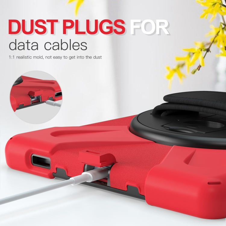 For Lenovo Tab K10 / M10 Plus Silicone + PC Protective Tablet Case(Red) - Lenovo by buy2fix | Online Shopping UK | buy2fix