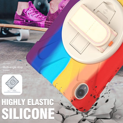 For Lenovo Tab K10 / M10 Plus Silicone + PC Protective Tablet Case(Colorful Red) - Lenovo by buy2fix | Online Shopping UK | buy2fix