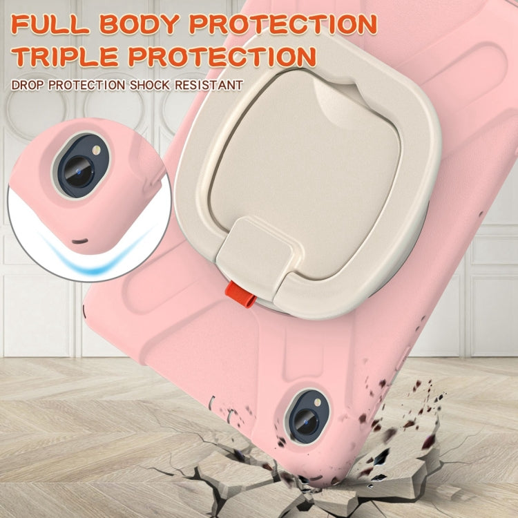 For Lenovo Tab K10 / M10 Plus Silicone + PC Protective Tablet Case(Cherry Blossom Pink) - Lenovo by buy2fix | Online Shopping UK | buy2fix