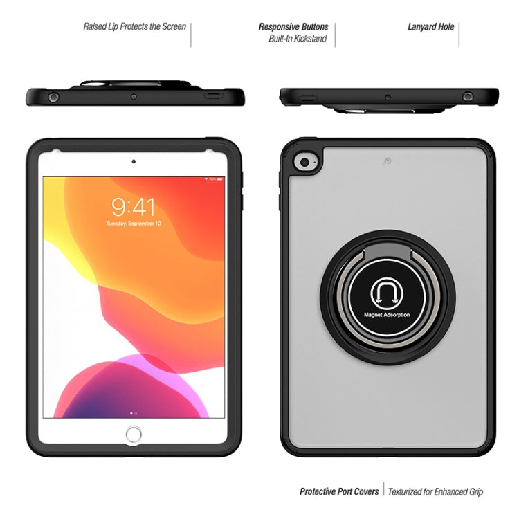 Shadow PC Tablet Case with Ring Holde For iPad mini 5 / 4(Purple) - iPad Mini 4 & 3 & 2 & 1 Cases by buy2fix | Online Shopping UK | buy2fix