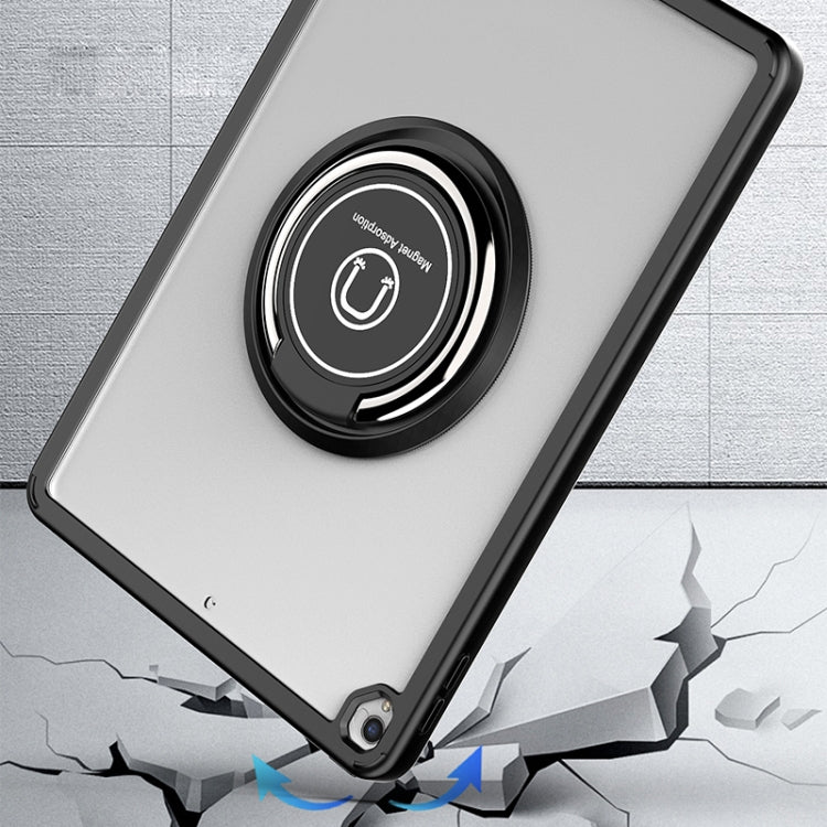 Shadow PC Tablet Case with Ring Holde For iPad 10.2 / 10.5 2019 / 2020(Black) - iPad Pro 10.5 inch Cases by buy2fix | Online Shopping UK | buy2fix