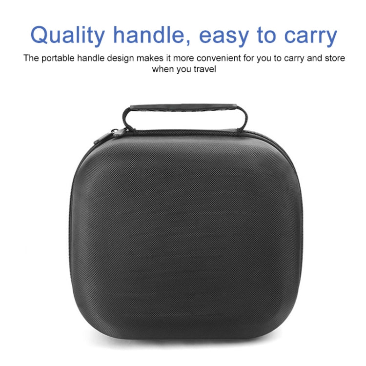 For 1MORE Spearhead VRH1005 / H1006 Bluetooth Headset Protective Storage Bag(Black) - Other Earphone Case by buy2fix | Online Shopping UK | buy2fix