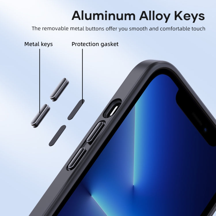 For iPhone 13 Pro Max ROCK U-shield Skin-like PC+TPU Phone Case (Pink) - iPhone 13 Pro Max Cases by ROCK | Online Shopping UK | buy2fix