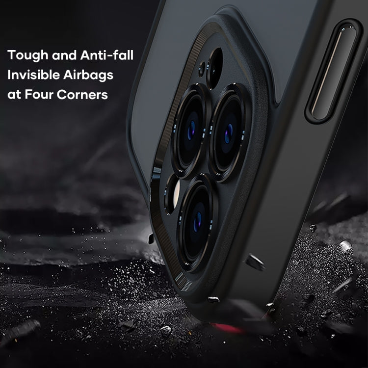 For iPhone 13 Pro Max ROCK U-shield Skin-like PC+TPU Phone Case (Pink) - iPhone 13 Pro Max Cases by ROCK | Online Shopping UK | buy2fix