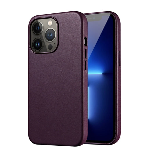 For iPhone 13 Pro PU + TPU Magsafe Magnetic Phone Case (Crimson Cherry) - iPhone 13 Pro Cases by buy2fix | Online Shopping UK | buy2fix