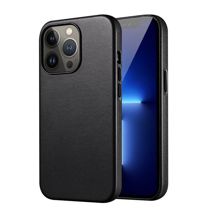For iPhone 13 Pro PU + TPU Magsafe Magnetic Phone Case (Midnight Black) - iPhone 13 Pro Cases by buy2fix | Online Shopping UK | buy2fix