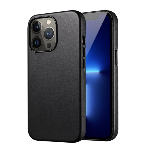 For iPhone 13 PU + TPU Magsafe Magnetic + IC Chip Phone Case(Midnight Black) by buy2fix