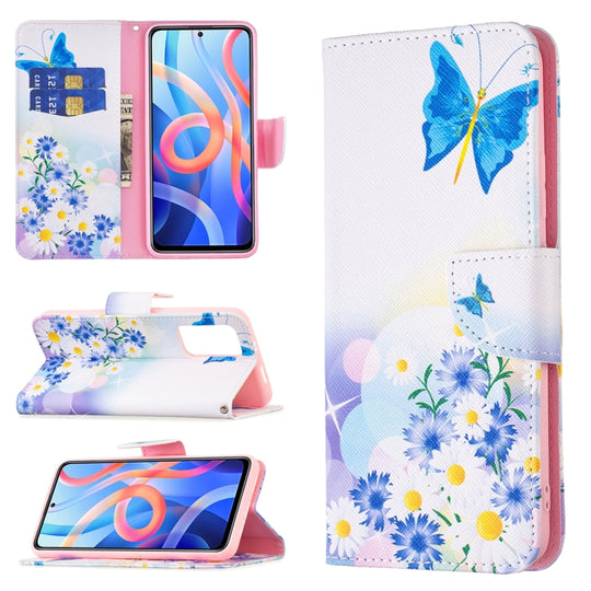 For Xiaomi Redmi Note 11T 5G / M4 Pro 5G Colored Drawing Pattern Leather Phone Case(Butterfly Love)