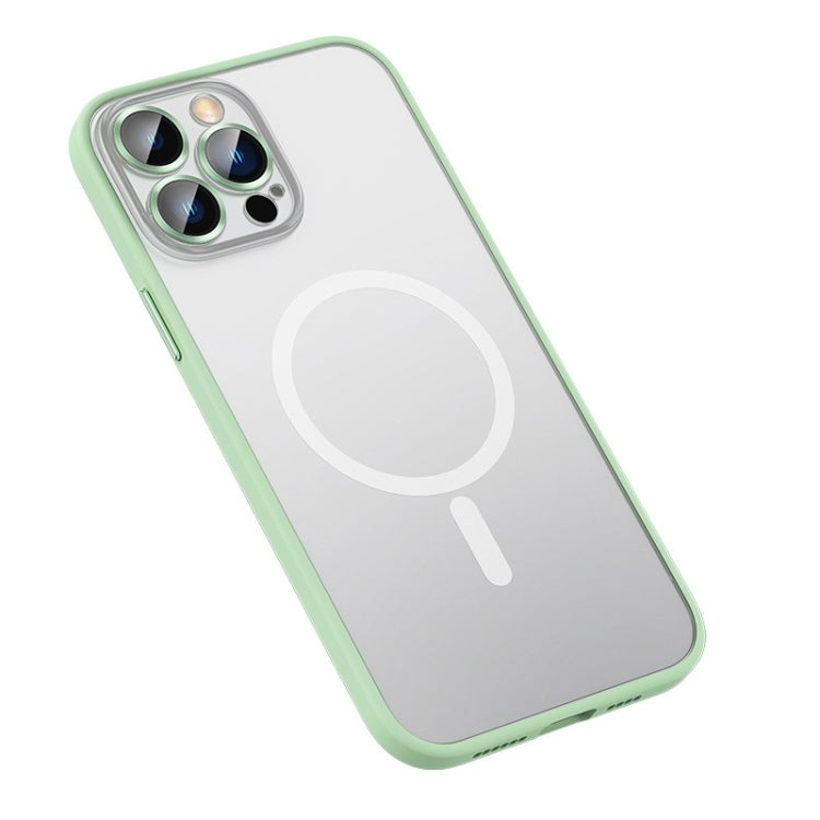 For iPhone 13 Pro MagSafe Matte Phone Case (Green) - iPhone 13 Pro Cases by buy2fix | Online Shopping UK | buy2fix
