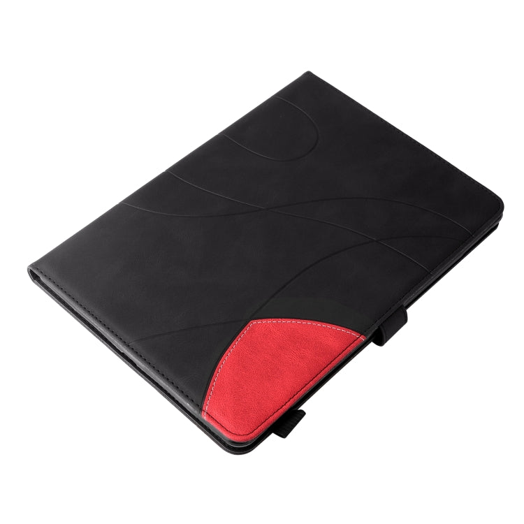Dual-color Splicing Horizontal Flip Leather Tablet Case For iPad mini 6(Black) - More iPad Cases by buy2fix | Online Shopping UK | buy2fix