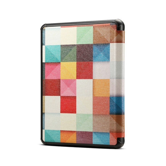 For Amazon Kindle Paperwhite 5 2021 Pattern PU Leather Tablet Case(Fantasy Cube) by buy2fix