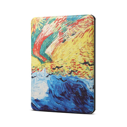 For Amazon Kindle Paperwhite 5 2021 Pattern PU Leather Tablet Case(Van Gogh Oil Painting) by buy2fix