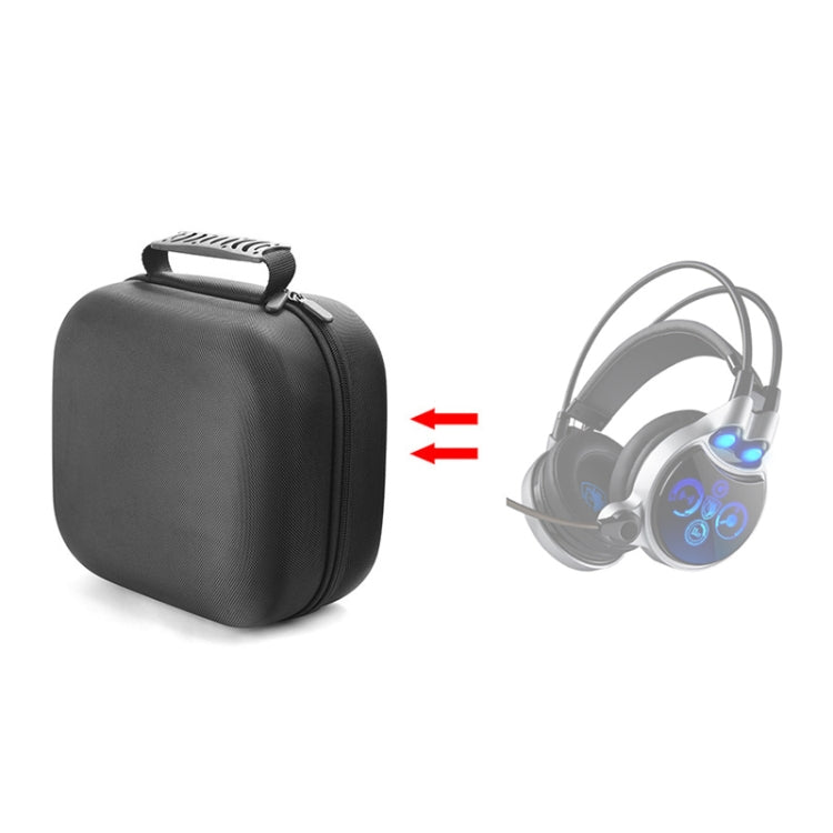 For Sades SA908 Headset Protective Storage Bag(Black) - Other Earphone Case by buy2fix | Online Shopping UK | buy2fix