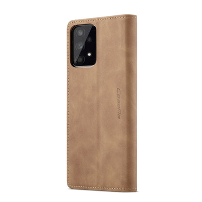 For Samsung Galaxy A53 5G CaseMe 013 Multifunctional Horizontal Flip Leather Phone Case(Brown) by CaseMe